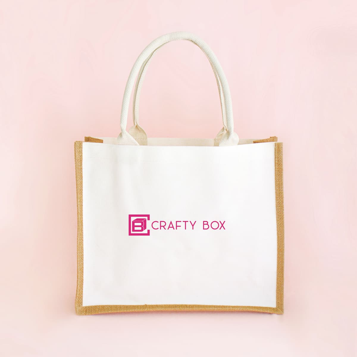 Illustration for Tote Bag éco-responsable personnalisé en toile et jute