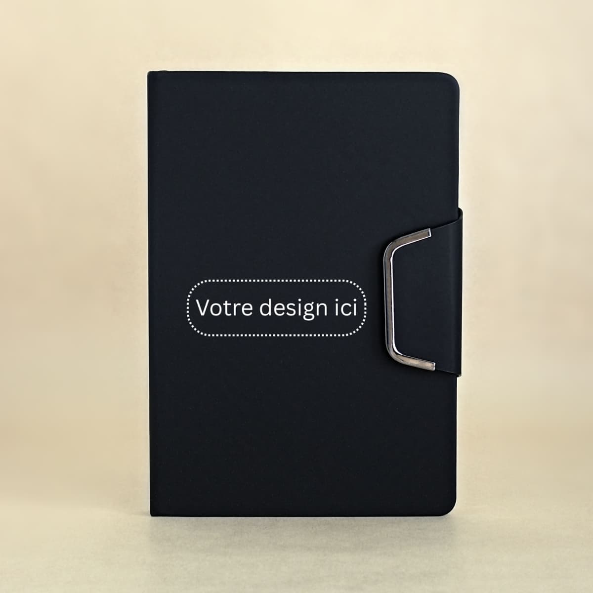 Illustration for Notebook Signature Personnalisé - Noir